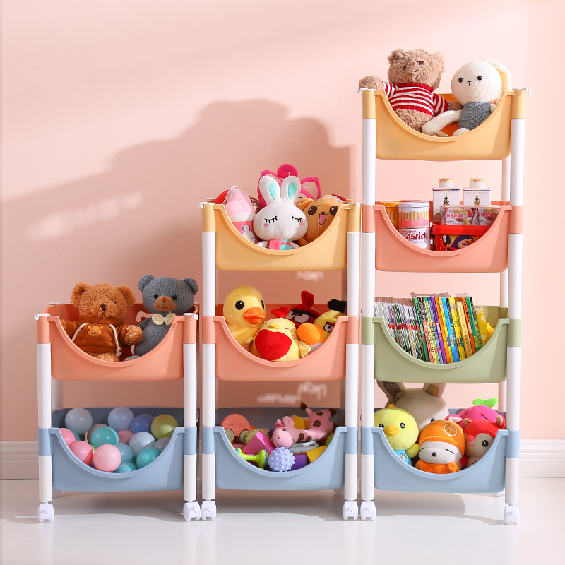 Multi-Layer Storage Rack | Versatile Organizer Cart for B2B Buyers