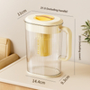 Household Large Capacity Cold Water Kettle High Temperature Resistant Sealed Refrigerator Juice Tea Bucket