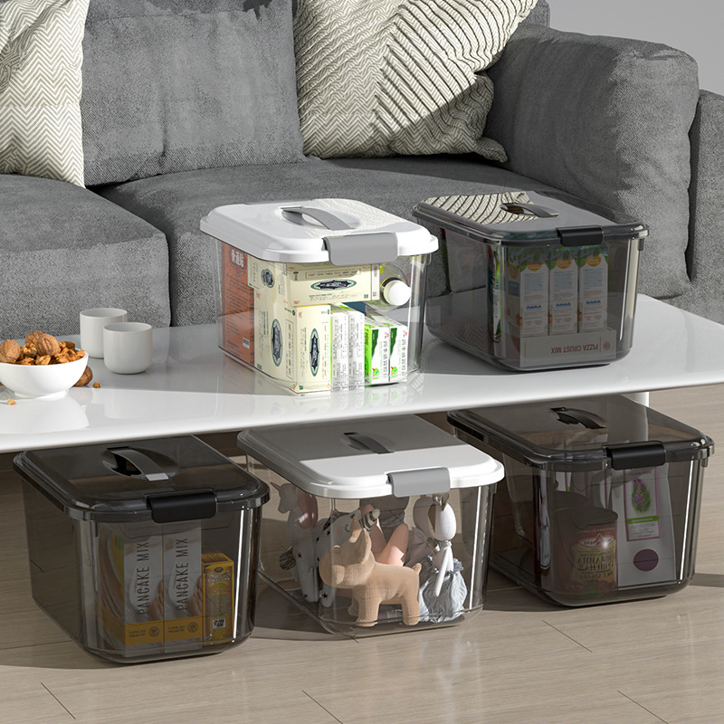 Transparent Plastic Storage Box for Business Storage Solutions