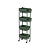 Durable Multi Layer Storage Rack with Drawers for Kitchen Bedroom Living Room Snacks Cosmetics Organizer
