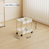 Large Capacity Floor-standing Movable Dormitory Gap Wave-shaped Trolley