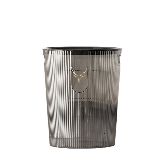 Thickened Transparent Elk Trash Can