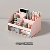 W3505 Double drawer compartments storage box