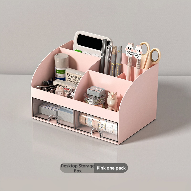 W3505 Double drawer compartments storage box