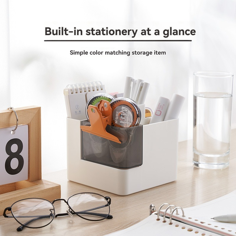 Desktop Pen Container - Multi-Compartment Office Pen Organizer for B2B Buyers