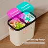 Double Barrel Sorting Trash Bin – Efficient Dry Wet Separation for Office And Home
