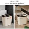 Double Barrel Sorting Trash Bin – Efficient Dry Wet Separation for Office And Home
