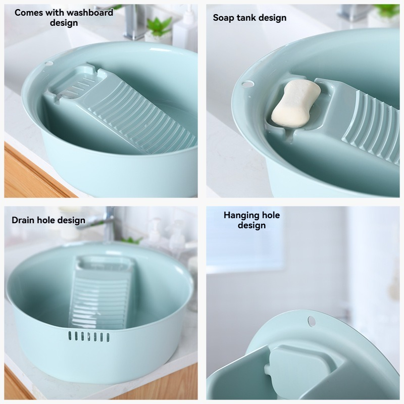 Laundry Basin with Washboard – Factory Direct Sales for Bulk Orders