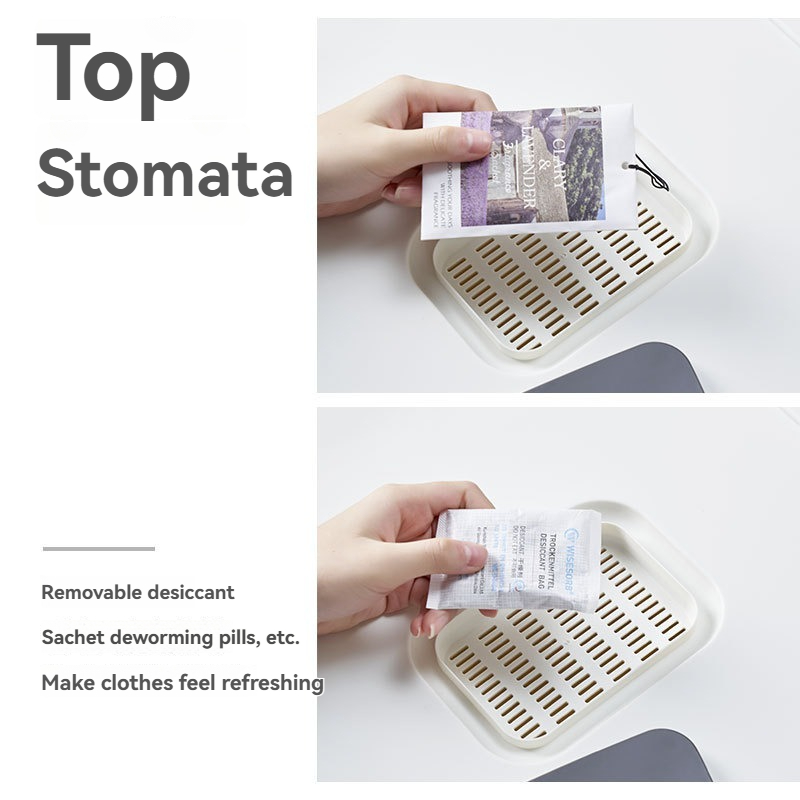 Stackable Storage Drawer with Desiccant Slot – Keep Clothes Fresh And Organized