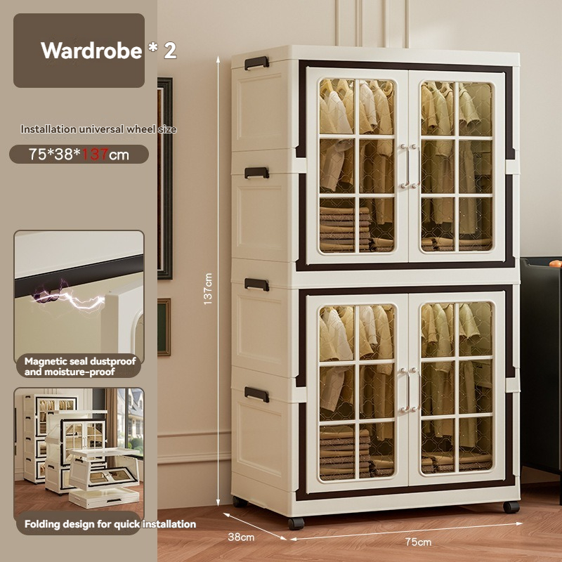 Wardrobe Storage Cabinet for B2B Procurement | Modular & Durable Storage Solution