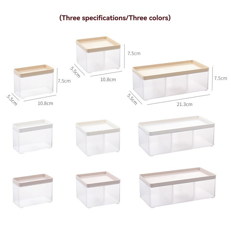 Cosmetic Storage Box with Removable Grid - Factory Direct B2B Organizer Solution