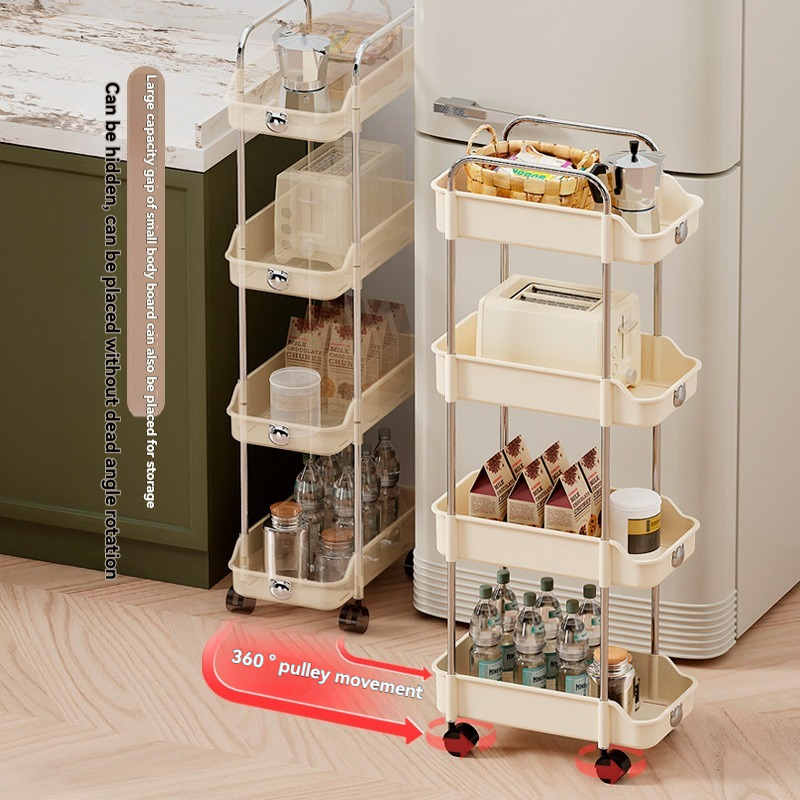 Multi-Layer Storage Rack Trolley