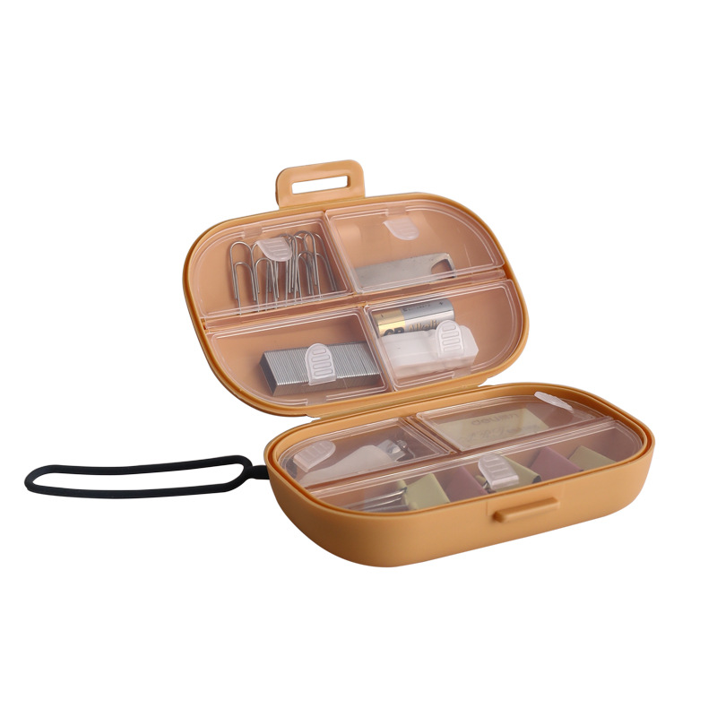 Portable Pill Organizer - High-Quality Multi-Compartment Pill Case