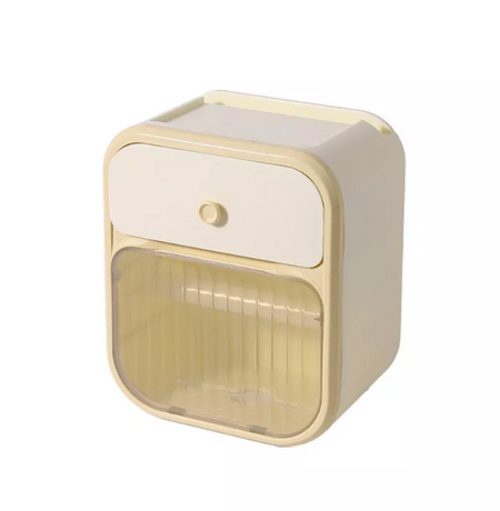 Waterproof Wall-Mounted Tissue Box With Storage Drawer.png