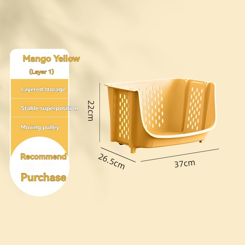 Thickened material stackable storage bin for heavy duty home organization