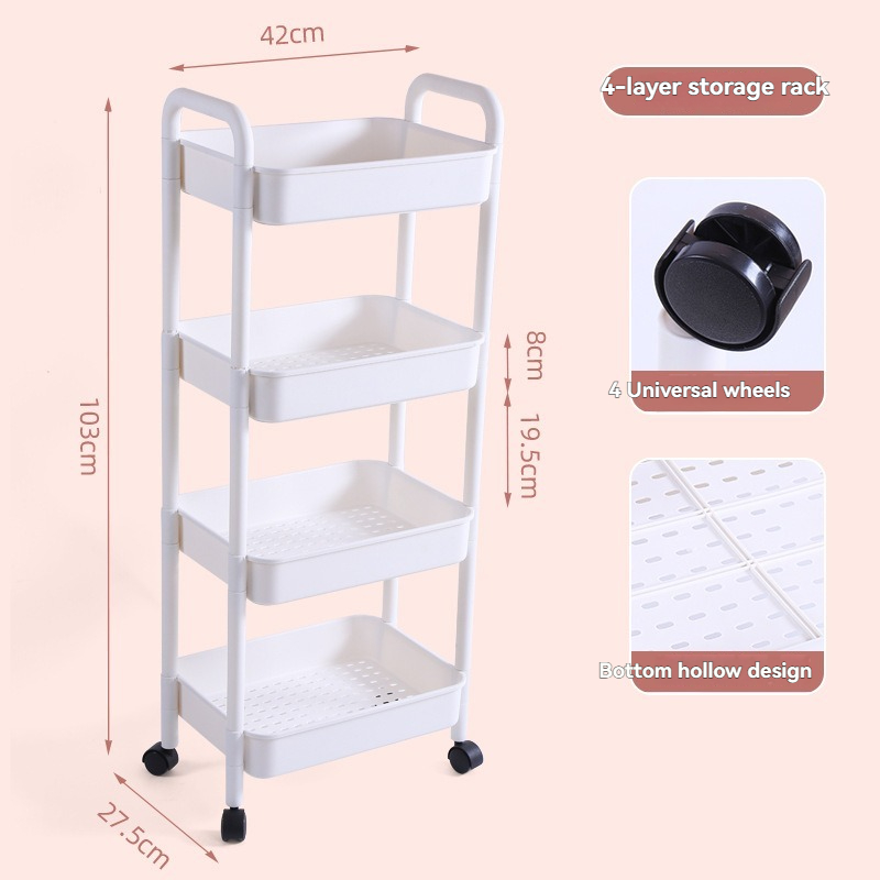 Compact flat pack configuration of the wheeled storage cart minimizing carton volume for optimized logistics