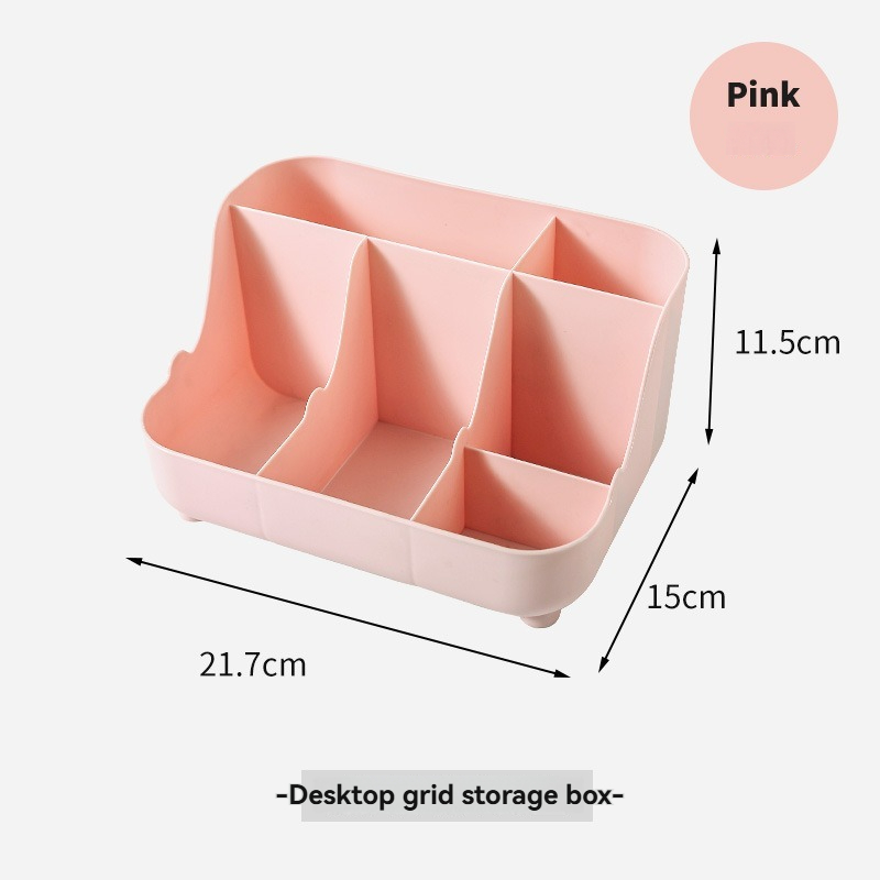 Snow Mountain White premium PP pen holder storage box for corporate desk organization